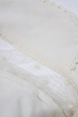 画像5: LIZ LISA / ドットチュール切替トップス Free 生成り H-26-04-02-058-LO-TO-NS-ZH