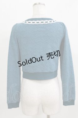 画像3: LIZ LISA / はしごレースカーディガン Free ブルーグリーン H-26-04-02-061-LO-TO-NS-ZH