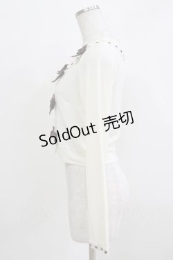 画像2: LIZ LISA / リボンカーディガン Free オフ/ブラウン H-26-04-02-063-LO-TO-NS-ZH