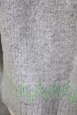 画像4: axes femme POETIQUE / トランプ求心柄ニットプルオーバー M ブルー H-26-04-02-064-AX-TO-NS-ZH