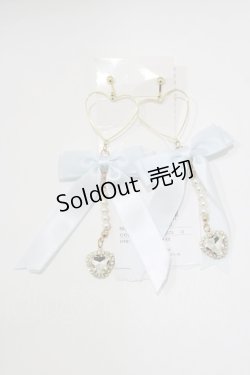 画像1: LIZ LISA / ハートイヤリング  サックス H-26-04-02-071-LO-AC-NS-ZH