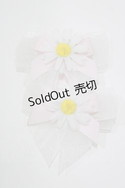 画像1: LIZ LISA / マーガレットクリップセット  ピンク H-26-04-02-072-LO-AC-NS-ZH