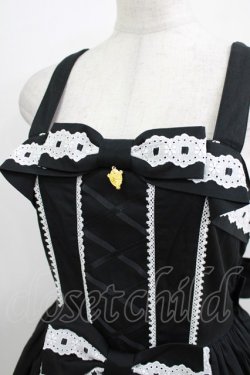 画像4: metamorphose / メアリーはしごレースジャンパースカート サイズ1 ブラック H-26-04-02-001-ME-OP-NS-ZH