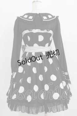 画像3: BABY,THE STARS SHINE BRIGHT / Sweetheart Sweet Dotワンピース Free ブラック H-26-04-02-013-BA-OP-NS-ZH