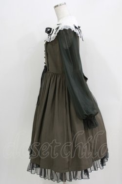 画像2: Angelic Pretty / Airy Frillワンピース Free カーキ H-26-04-02-014-AP-OP-NS-ZH