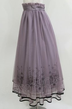 画像2: axes femme / ステラートフロッキーＰＴスカート Free ラベンダー H-26-04-02-022-AX-SK-NS-ZH