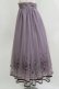画像2: axes femme / ステラートフロッキーＰＴスカート Free ラベンダー H-26-04-02-022-AX-SK-NS-ZH (2)