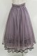 画像3: axes femme / ステラートフロッキーＰＴスカート Free ラベンダー H-26-04-02-022-AX-SK-NS-ZH (3)