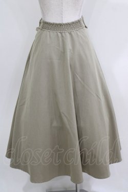 画像3: an another angelus / ウエストレースコルセットフレアースカート Free GREEN H-26-04-02-023-CA-SK-NS-ZH