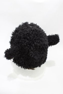 画像2: DimMoire / 子羊ちゃんもこもこキャップ  ブラック H-26-04-03-004-0-AC-KB-ZH