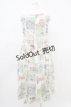 画像2: Jane Marple / The Wizard of Ozノースリーブドレス  アイボリー H-26-04-03-028-JM-OP-KB-ZH