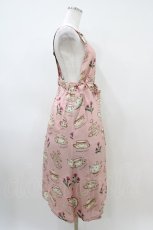 画像3: Jane Marple / Tea for twoサロペットスカート  ピンク H-26-04-03-030-JM-OP-KB-ZH (3)