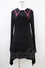 画像1: KILL STAR / EN-CRYPTED DRESS L ブラック H-26-04-03-036-SL-OP-KB-ZH (1)