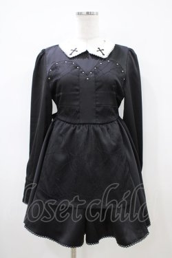 画像1: DimMoire / ゴーストメイド十字ドレス L ブラック H-26-04-03-040-0-OP-KB-ZH
