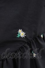 画像3: Candy Stripper / TINY FLOWER MINI ONE-PIECE  ブラック H-26-04-03-047-PU-OP-KB-ZH (3)
