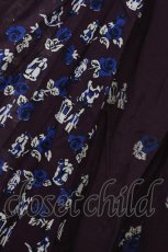 画像3: Jane Marple Dans Le Salon / Dance with roses gored skirt  ボルドーミックス H-26-04-03-049-JM-SK-KB-ZH (3)