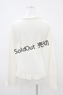 画像2: PUTUMAYO / 刺繍レースアップカーデ  アイボリー H-26-04-03-053-PT-TO-AK-ZH