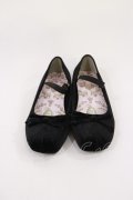 m petit by misako / NINA’Sコラボ ベロアパンプス M ブラック H-26-04-03-1044-LO-SH-NS-ZH