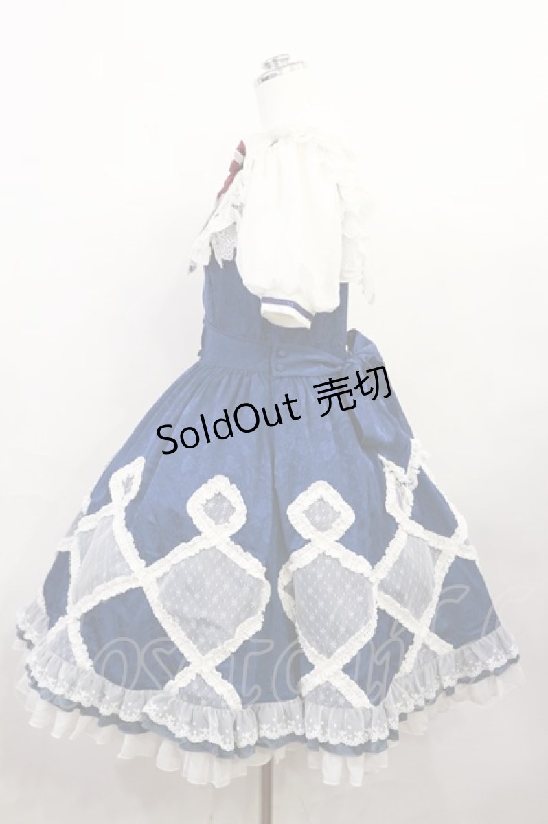 画像2: Hoshibako Works / 東方Project x HoshibakoWorks チルノ パフスリーブワンピース S ブルー H-26-04-03-1005-LO-OP-NS-ZH (2)
