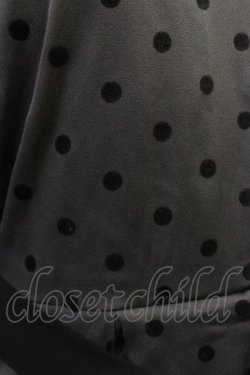 画像4: m petit by misako / AOKドットフロッキーワンピース S グレー H-26-04-03-1007-LO-OP-NS-ZH