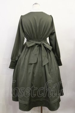 画像2: Amavel / Gentle Lady ミドル丈ワンピース Free カーキ H-26-04-03-1008-CA-OP-NS-ZH
