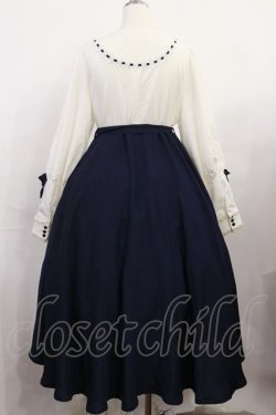 画像2: Favorite / フィッシュテールワンピース XL オフ/ネイビー H-26-04-03-1010-LO-OP-NS-ZH