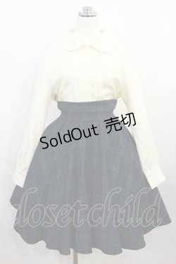 画像1: Favorite / チェック切替ワンピース XL オフ/グリーン/ネイビー H-26-04-03-1015-LO-OP-NS-ZH