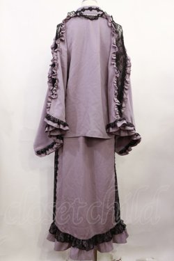 画像2: DearMyLove / バラパール十字架レースフリル浴衣 L ラベンダー H-26-04-03-1021-EL-OP-NS-ZH