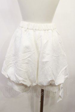 画像2: Princess Chronicles（海外ロリータブランド） / リボンハーフパンツ M オフ H-26-04-03-1026-LO-PA-NS-ZH