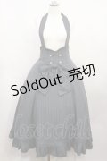 Forest Wardrobe（海外ロリータブランド） / South of the Forest ホルターネックスカート L ブルー H-26-04-03-1003-LO-SK-NS-ZH
