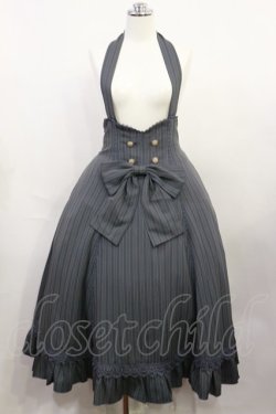 画像1: Forest Wardrobe（海外ロリータブランド） / South of the Forest ホルターネックスカート L ブルー H-26-04-03-1003-LO-SK-NS-ZH