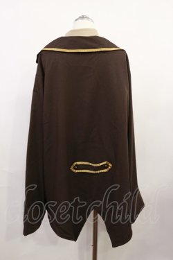 画像2: Favorite / 時計うさぎモチーフのスチームパンクシャツ M ブラウン H-26-04-03-1033-LO-BL-NS-ZH