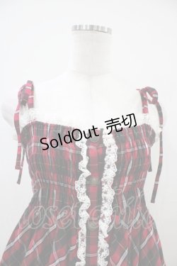 画像4: PUTUMAYO / タータンチェックSET  赤黒チェック H-26-04-03-006-PT-OP-AK-ZH