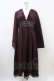 画像1: Ozz Croce / クモメッシュフードカーデ  ボルドー H-26-04-03-055-OO-TO-KB-ZH (1)