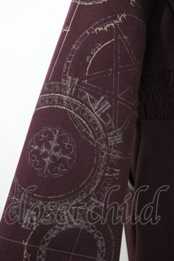 画像3: Ozz Croce / クモメッシュフードカーデ  ボルドー H-26-04-03-055-OO-TO-KB-ZH