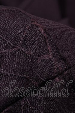 画像7: Ozz Croce / クモメッシュフードカーデ  ボルドー H-26-04-03-055-OO-TO-KB-ZH