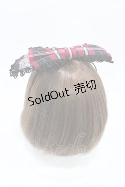 画像7: PUTUMAYO / タータンチェックSET  赤黒チェック H-26-04-03-006-PT-OP-AK-ZH