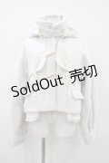 merry jenny / milk shaggy Duffle Coat  オフホワイト H-26-04-03-068-LO-CO-KB-ZH