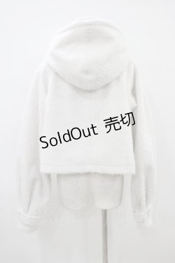 画像2: merry jenny / milk shaggy Duffle Coat  オフホワイト H-26-04-03-068-LO-CO-KB-ZH