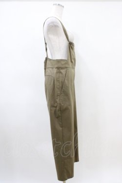 画像3: Jane Marple Dans Le Salon / テーパードサロペットパンツ  カーキ H-26-04-03-007-JM-PA-KB-ZH