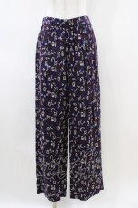 画像1: Jane Marple Dans Le Salon / Dance with roses dress pants  ボルドー H-26-04-03-009-JM-PA-KB-ZH (1)