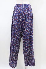 画像2: Jane Marple Dans Le Salon / Dance with roses dress pants  ネイビー H-26-04-03-010-JM-PA-KB-ZH (2)