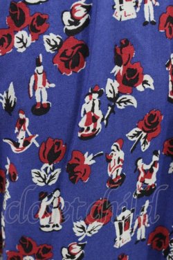 画像3: Jane Marple Dans Le Salon / Dance with roses dress pants  ネイビー H-26-04-03-010-JM-PA-KB-ZH