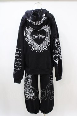 画像2: DimMoire / CORE SIGILパーカー＆パンツ  ブラック H-26-04-03-014-0-OP-KB-ZH