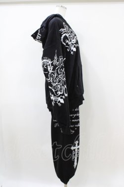 画像3: DimMoire / CORE SIGILパーカー＆パンツ  ブラック H-26-04-03-014-0-OP-KB-ZH