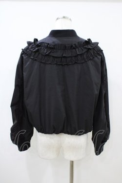 画像2: Jane Marple / Front frill padding jacket ジャケット  ブラック H-26-04-03-016-JM-JA-KB-ZH