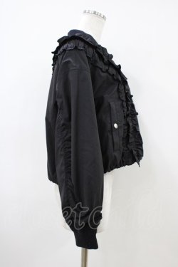 画像3: Jane Marple / Front frill padding jacket ジャケット  ブラック H-26-04-03-016-JM-JA-KB-ZH