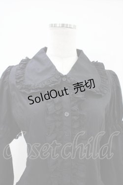 画像4: PUTUMAYO / 2WAYフリルブラウス  黒 H-26-04-03-017-PT-BL-AK-ZH