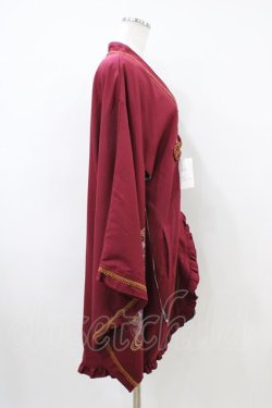 画像3: Ozz oneste / 着物風羽織  エンジ H-26-04-03-020-OO-JA-KB-ZH