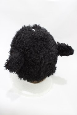 画像2: DimMoire / 子羊ちゃんもこもこキャップ  ブラック H-26-04-03-003-0-AC-KB-ZH